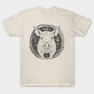 Cosmic Hogtie single color print 1 T-Shirt